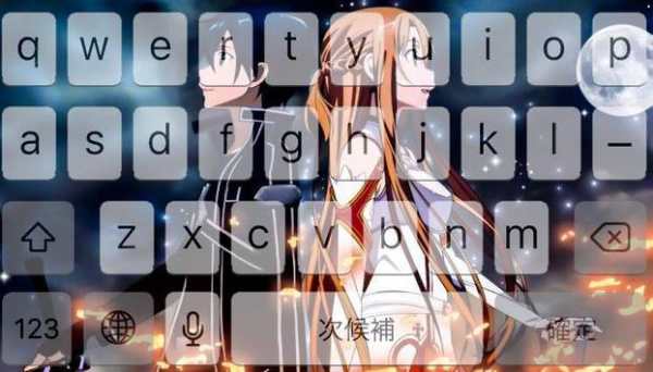 Keyboard Théme Anime 2018 screenshot 2