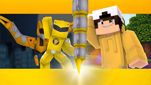Mod Power's Rangers for Minecraft - Dino Skin screenshot 3