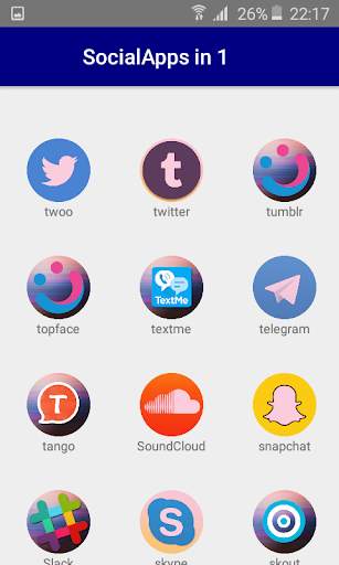 All Social Apps ( All In One) screenshot 5