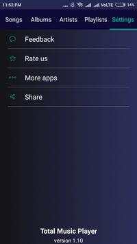 Total Music Player screenshot 2