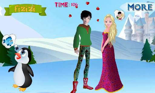 Winter Kissing Games screenshot 2