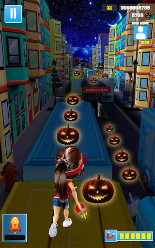 Night Princess Runner Subway Bus: Endless Running screenshot 3
