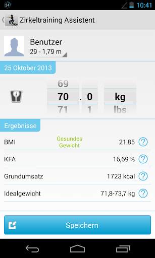 Zirkeltraining Assistent screenshot 6