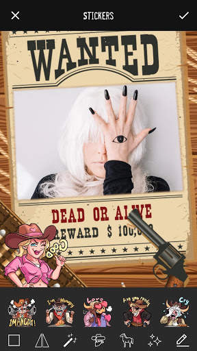 Wanted Poster Photo Frames Maker screenshot 3