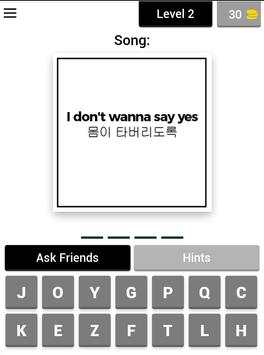 BTS Song Quiz screenshot 11
