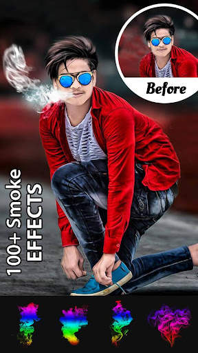 Smoke Effect Photo Editor 2022 screenshot 1