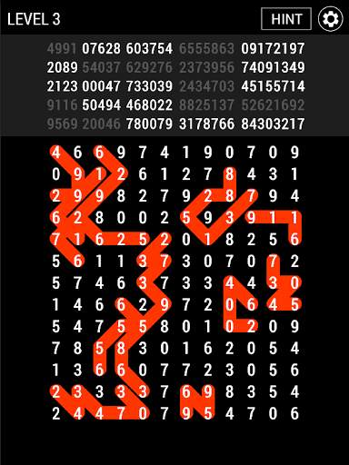 Number Search - Snake 6 تصوير الشاشة