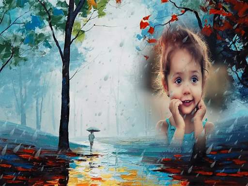 Monsoon Rain Photo Frames 1 تصوير الشاشة