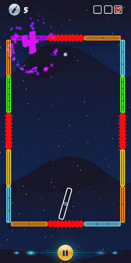 Space Cricket Scorer: Avoid Stumps, Tap Tap Balls screenshot 2