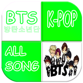 BTS On Piano Tiles icon