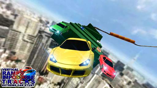 Vertical Ramps Impossible Tracks Extreme Car Stunt स्क्रीनशॉट 19