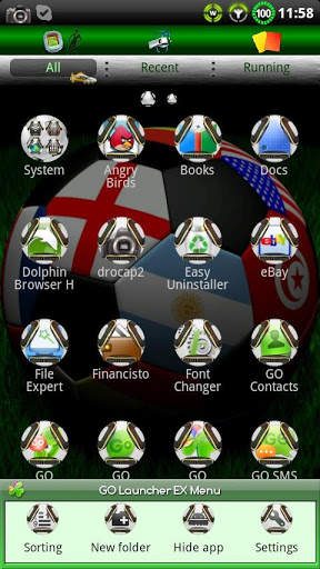 Soccer GO Launcher EX Theme screenshot 4