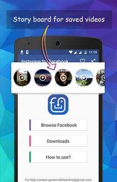 Instasave for Facebook screenshot 2