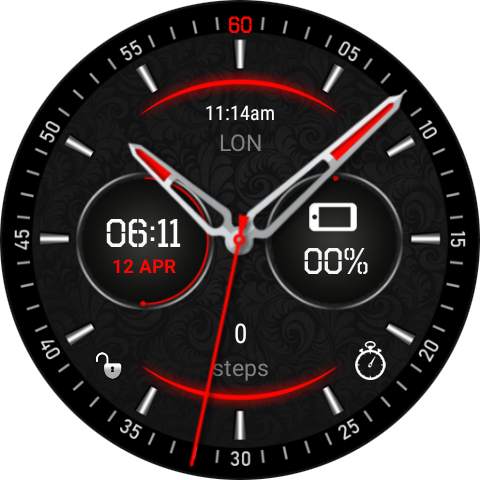 Fusion Watch Face & Clock Live Wallpaper 26 تصوير الشاشة