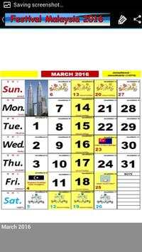 Kalendar 2016 screenshot 7