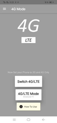 4G only LTE Mode screenshot 1