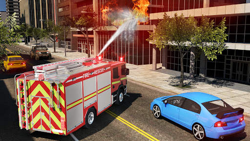 Fire Engine Game:Truck Driving screenshot 2