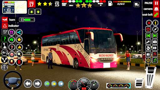 Bus Simulator Travel Bus Games screenshot 28