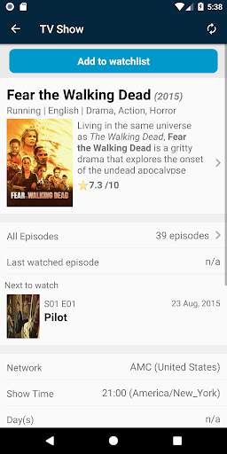 TV Tracker screenshot 7