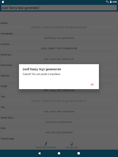 Cool Fonts - Font Generator & Font Changer screenshot 8