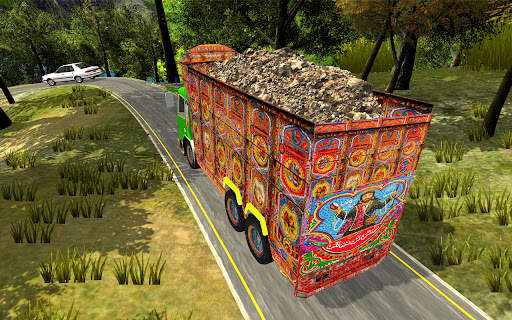 Hill Cargo Truck Driving Game screenshot 5