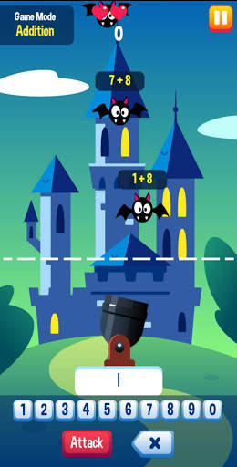 Math vs Bat Game Maths Learning Game screenshot 6