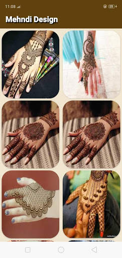 Latest Mehndi Design 2021 (offline) screenshot 3