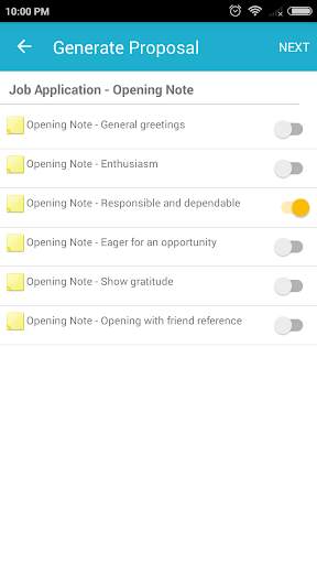 Quick Proposal screenshot 3