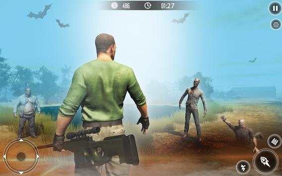 Dark Hunter Survival Days : Zombie Shooting Game screenshot 5
