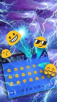 3D Lightning Keyboard Theme screenshot 2