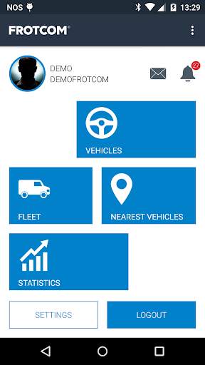 Frotcom for Smartphone screenshot 3