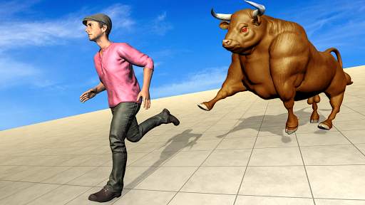 Angry Bull Racing Simulation Game 2021 screenshot 1