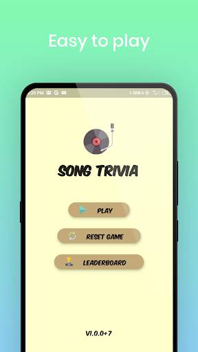 Song Trivia - Guess the Song (FREE) screenshot 1