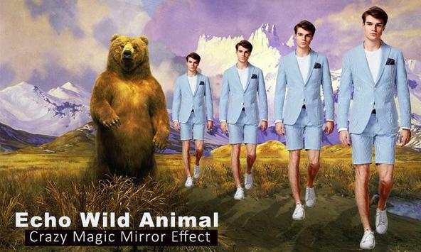 Echo Wild Animal Crazy Magic Mirror Effect screenshot 1