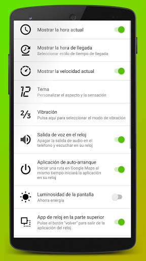 Navigation Pro: Google Maps Navi en reloj Samsung screenshot 6