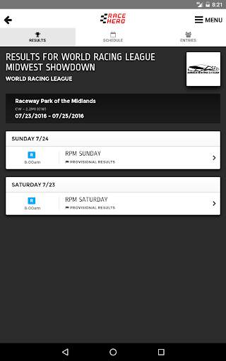 RaceHero Live Timing & Results screenshot 8