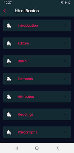 Html Programming App screenshot 3