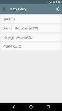 Katy Perry Lyrics screenshot 1