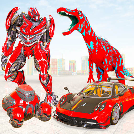 Dino Robot Transform Car Games 1.4