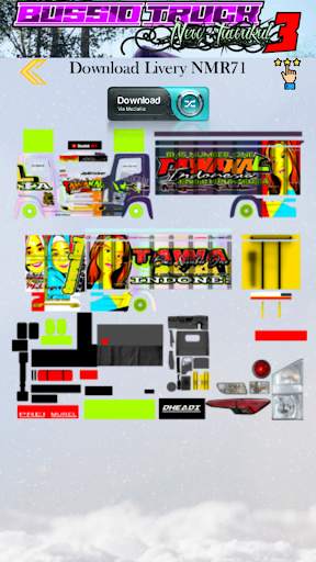 Download Mod Bussid New Tawakal 3 screenshot 6