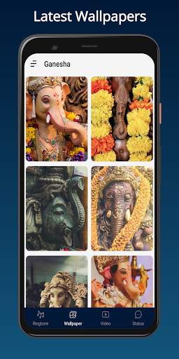 Ganesha Ringtone Wallpaper Video Status screenshot 4
