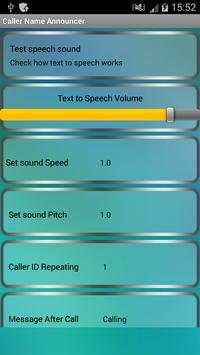 Caller name announcer screenshot 3