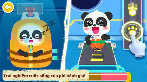 Chuyến Du Hành Không Gian Của Bé Gấu Trúc screenshot 4