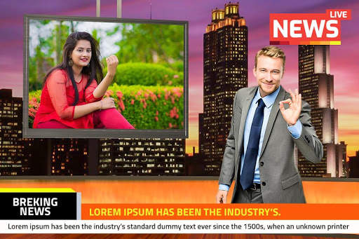 Breaking News Photo Frame screenshot 3