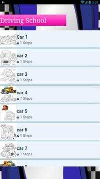 Driving School (Coloring And Drawing) screenshot 3