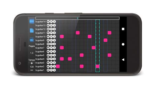 Bass Guitar Drum Machine. Create music screenshot 1