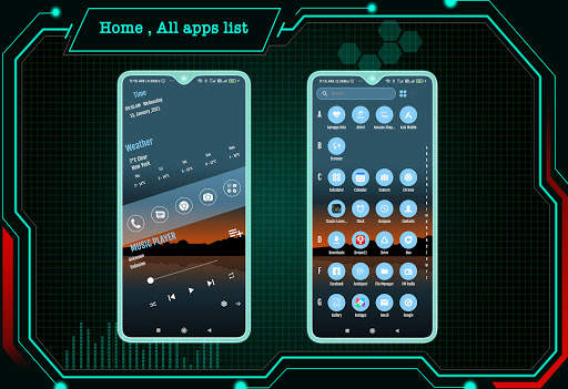 Classic launcher - App lock screenshot 3