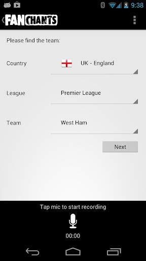 FanChants Free Football Songs screenshot 6