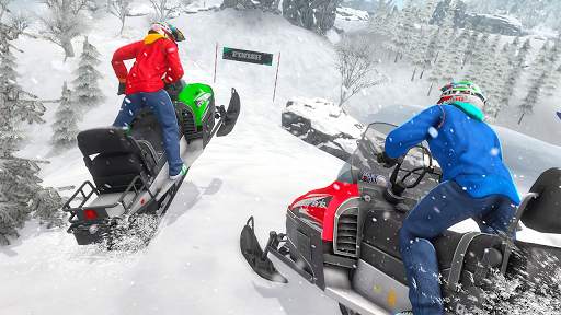 Snow Bike Stunts - Bike Racing Game 2020 screenshot 4