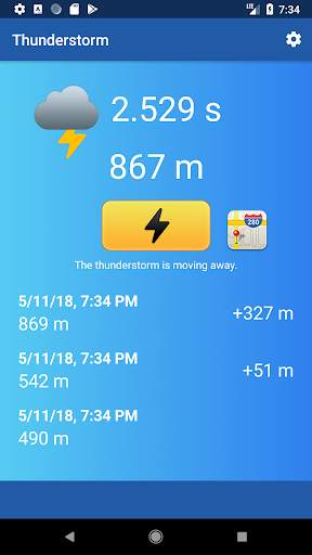 Thunderstorm - Distance from L скриншот 1